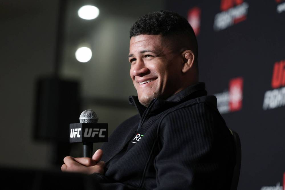 Ruth Bonneville / Free Press
Gilbert Burns, who faces Canadian Mike Malott in the main event on Saturday, believes he can win over the crowd at Canada Life Centre.
