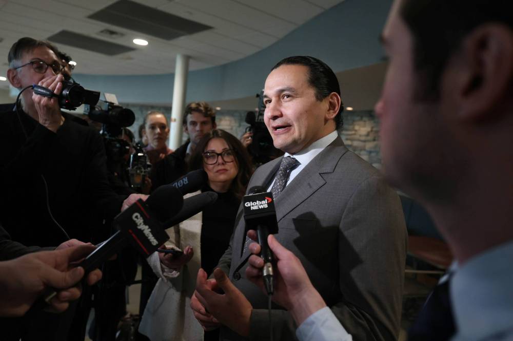 Ruth Bonneville / Free Press Files
Premier Wab Kinew told the media the government fired Manitoba’s former teacher commissioner, Bobbi Taillefer.