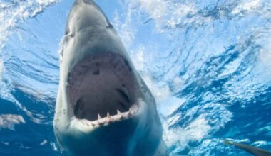 Seattle-based Marine Conservation Science Institute's satellite data showed a great white shark called Kara was seen on Vancouver Island for the second time within two months. (Courtesy of Michael Domeier Instagram)