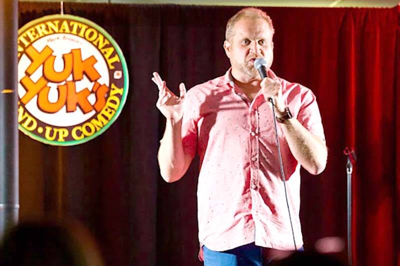 Comedian Byron Bertram headlines the first show for the the next White Rock Yuk Yuk&rsquo;s Comedy Spectacle on Saturday, April 4. ( Jenn Lin/Contributed to Peace Arch News)