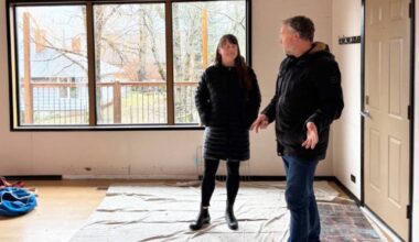 Kootenay Central MLA Brittny Anderson tours Kaslo Community Services&rsquo; House Next Door. (Submitted)
