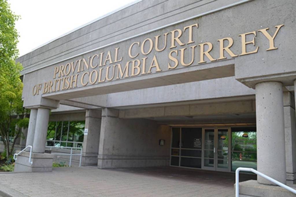The case was heard at the Surrey provincial courthouse. (Tom Zytaruk/Black Press Media)