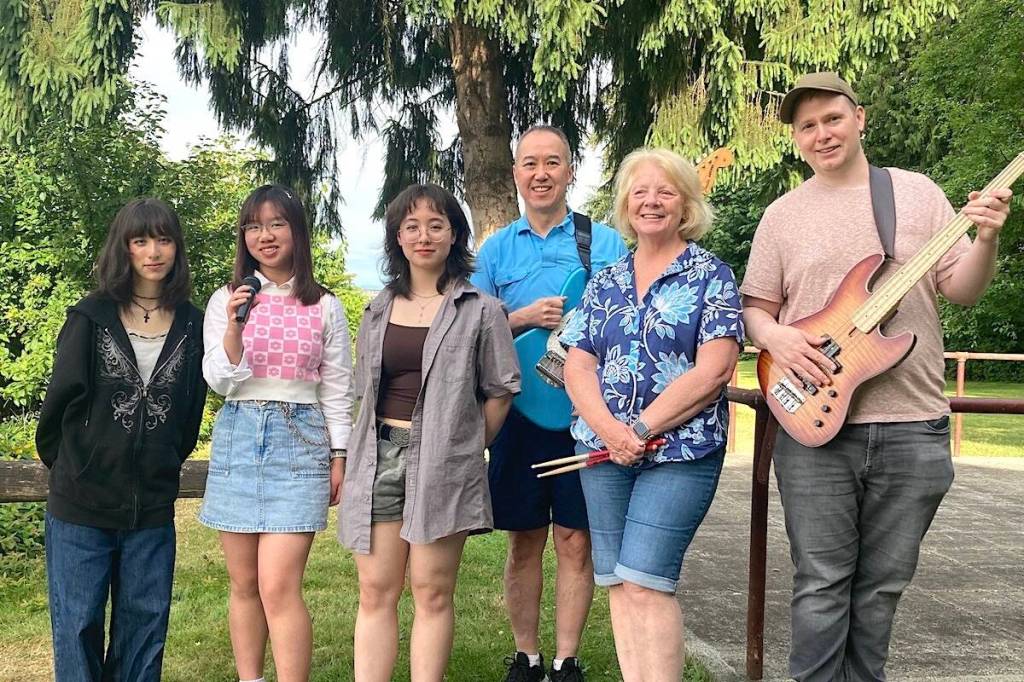 The Llamas are among bands on a Surrey stage for a benefit concert Saturday, April 11, 2026. (Contributed to Surrey Now-Leader)