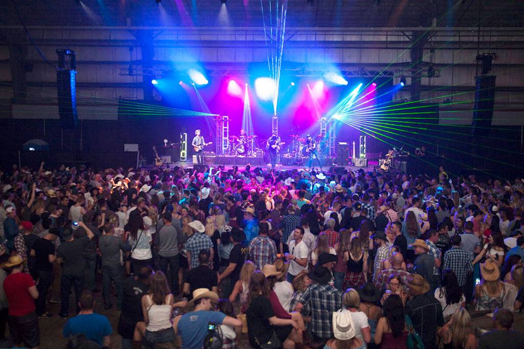 The Longhorn Saloon is seen during a previous Cloverdale Rodeo and Country Fair. The saloon is returning this year with a full slate of musical guests. (Photo submitted/Cloverdale Rodeo)