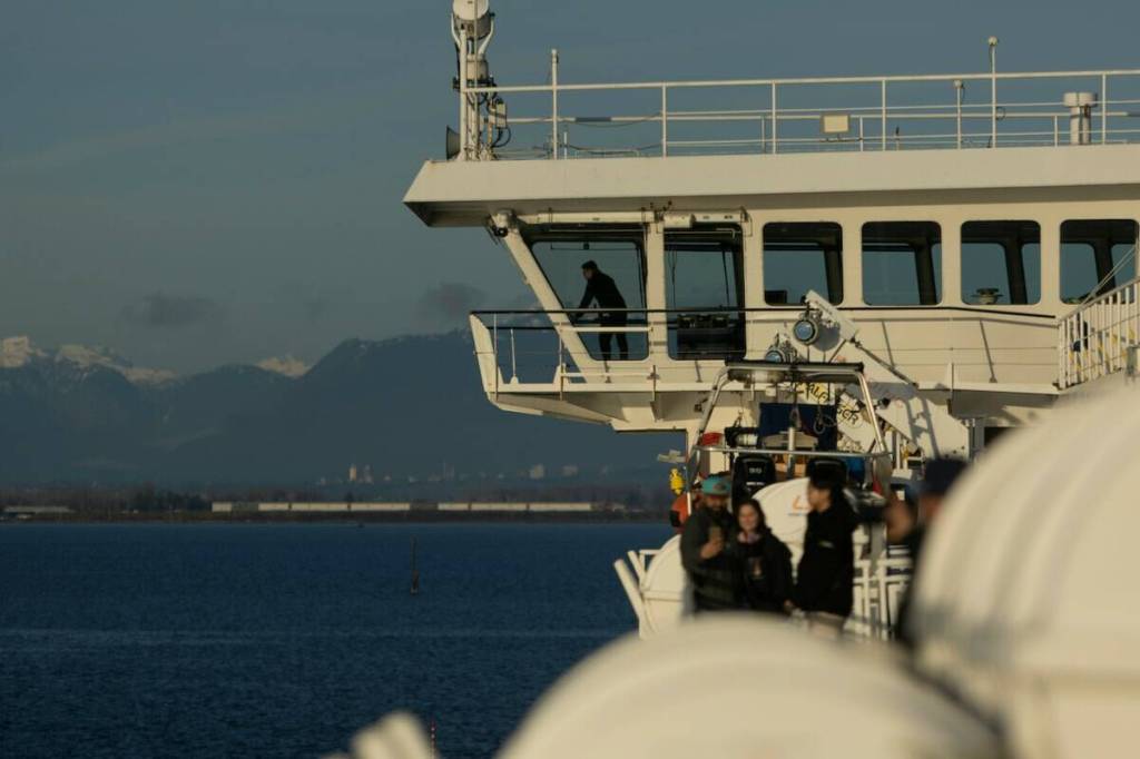 The view from aboard a BC Ferries sailing between Tsawwassen to Swartz Bay. (Peninsula News Review file photo)