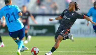 Halifax Wanderers edged Vancouver FC 1-0 at Willoughby Stadium in Langley on Saturday, April 4. (Wes Shaw, Shotbug Press)
