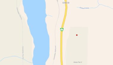 The 10 hectare fire is located at Siska Flat 3. (BC Wildfire/ Website)