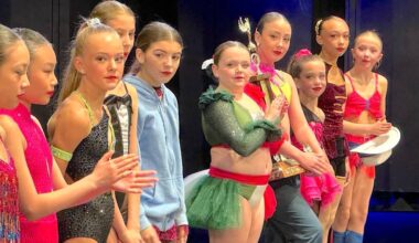Young dancers on stage at Surrey Arts Centre on opening day of the 2026 Surrey Festival of Dance on Tuesday, April 7, 2026. (Tom Zillich/Surrey Now-Leader)