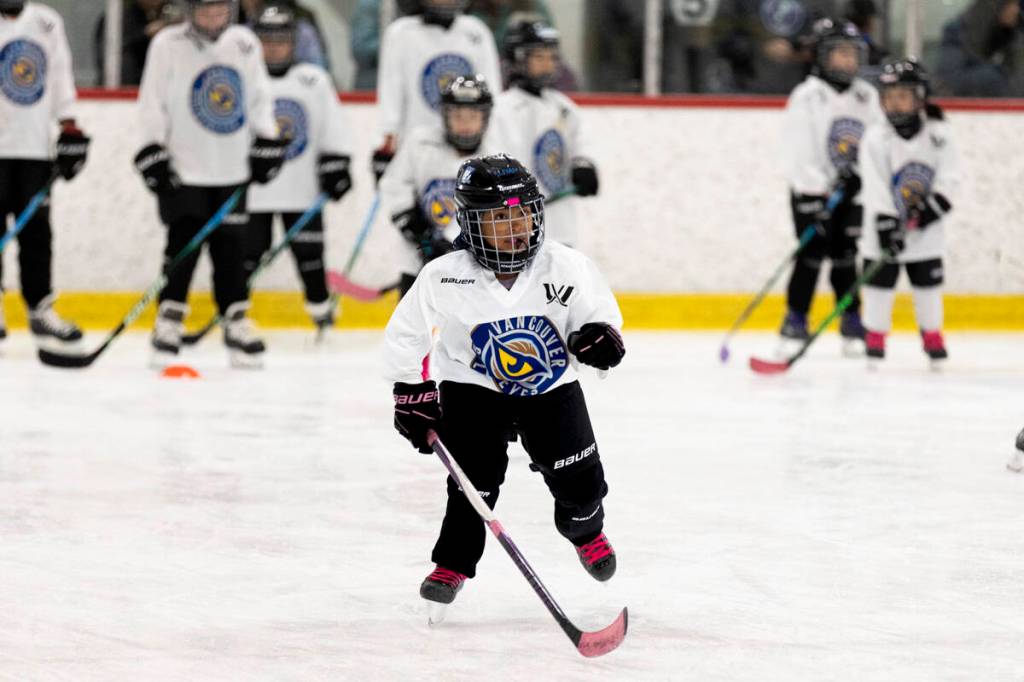Participants in Ready, Set, Skate on Saturday, April 11, 2026 at Surrey Sport & Leisure Centre in Surrey. (Anna Burns/ Surrey Now-Leader)