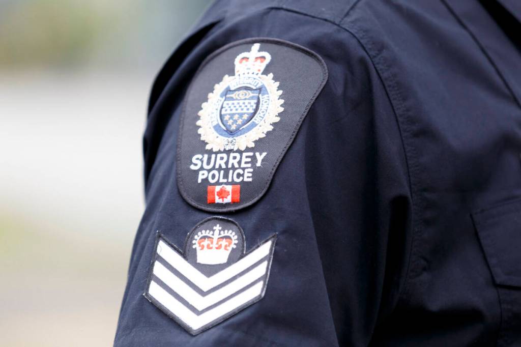 Surrey Police Service is investigating an early-morning shots fired incident at a home in central Surrey Monday (April 13). (Anna Burns file)