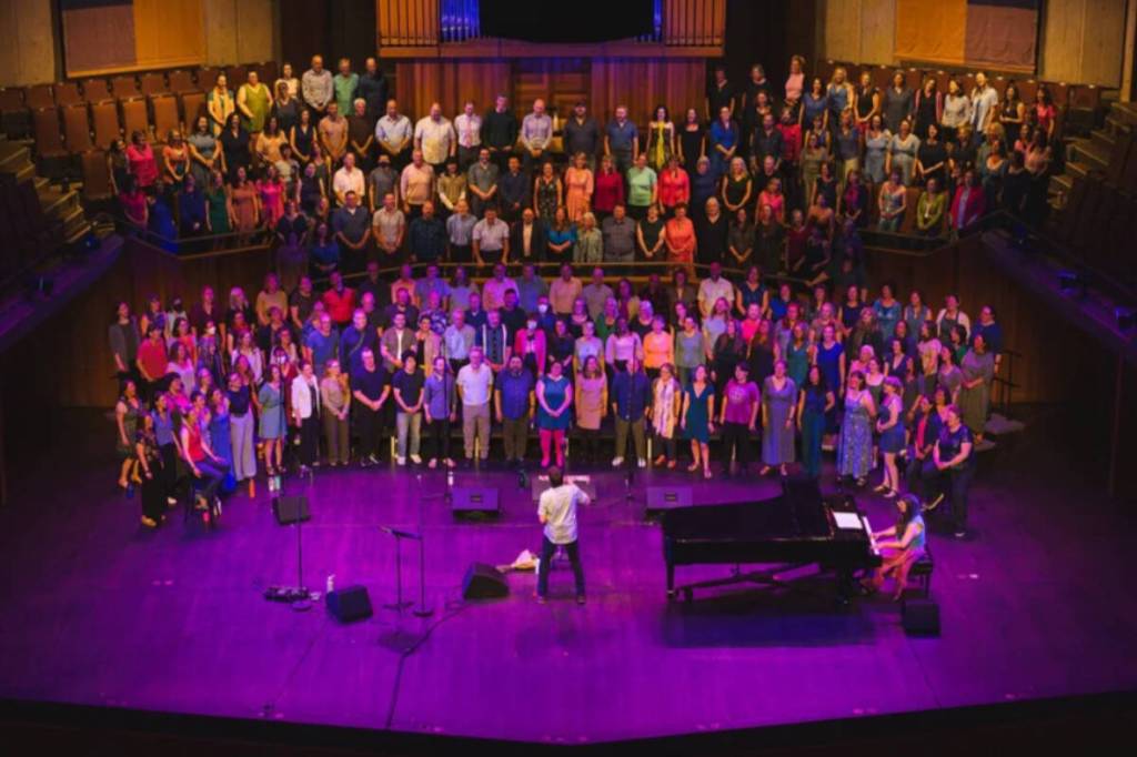 Choirs from across Canada will perform at different venues, including UVic. (Photo courtesy of Jordan Chatten/PODIUM Website)