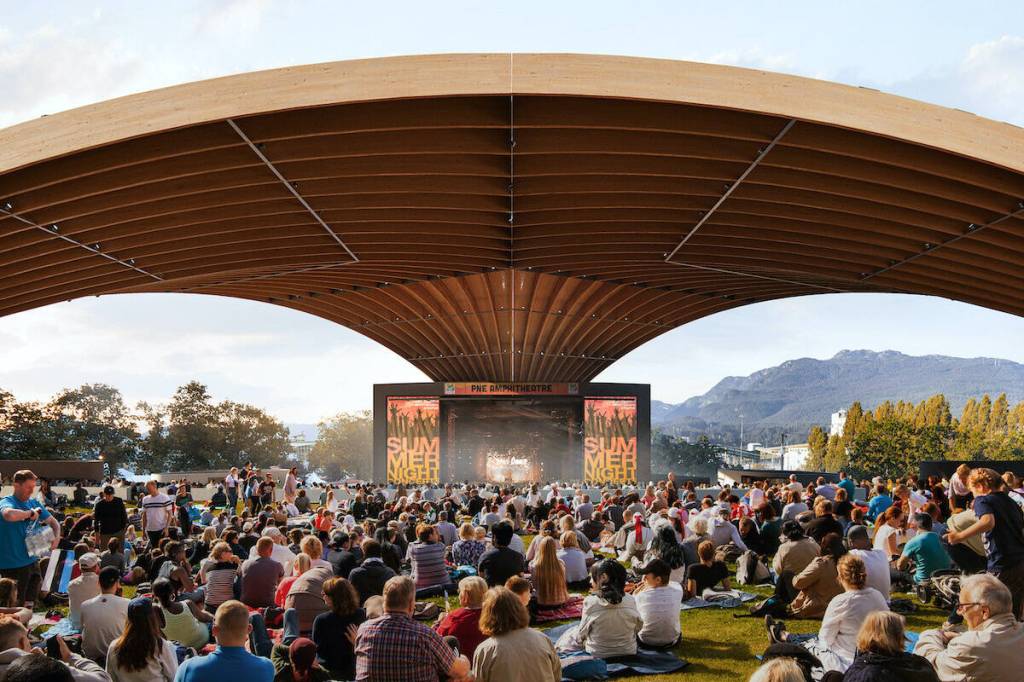 The new Freedom Mobile Arch concert venue at the PNE site in Vancouver. (Contributed to Surrey Now-Leader)