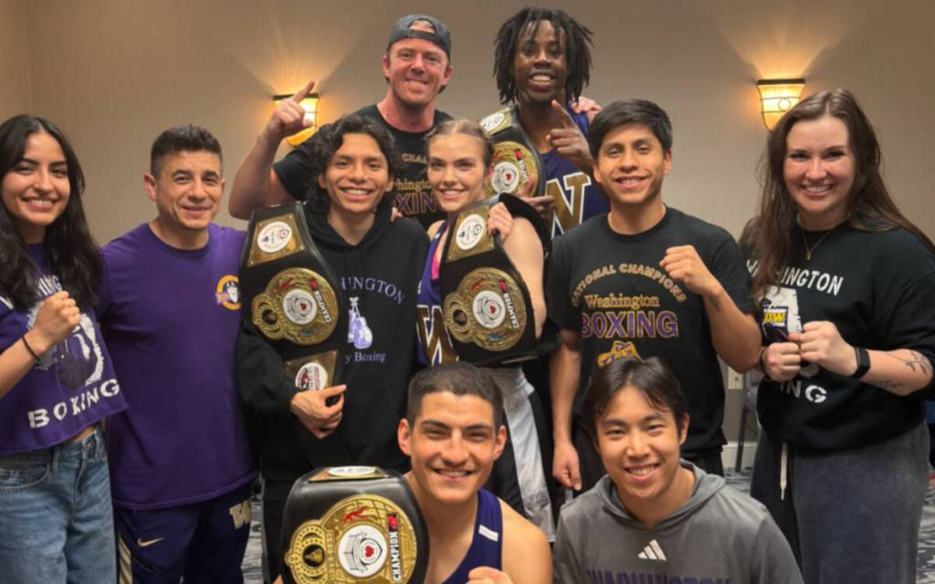 Jill Doucet, a graduate of Edward Milne Community School, captured gold at the National Collegiate Boxing Association (NCBA) championships on April 11. (Photo courtesy of Jill Doucet)