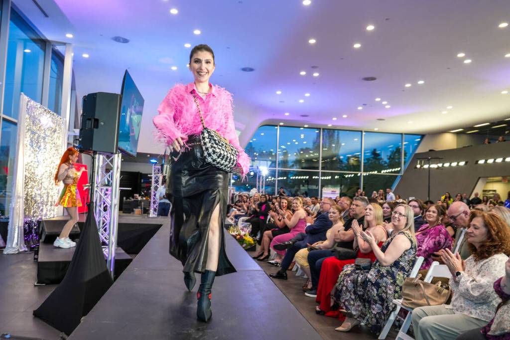 In Her Shoes 2025 was a fundraiser for the Sources Foundation which helps women in Langley and other South of the Fraser communities. The 2026 fundraiser takes place April 24. (Sources/Special to Langley Advance Times)