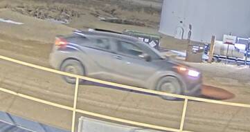 Photo of Diane Cooper&rsquo;s vehicle taken near Hoosier, Sask., around 11 p.m. on April 6. (RCMP photo)