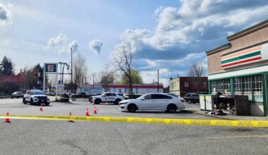 Two youths were injured in a stabbing near Fraser Highway and 272 Street by a 7-Eleven in Aldergrove on Friday, April 17 afternoon. (Langley RCMP)