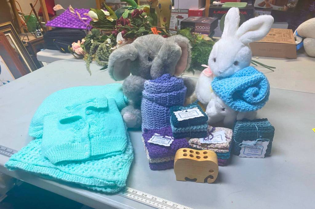 Handmade with Love – a new initiative of Peace Arch Hospice Society Thrift Store launching May 4, 2026 – features items created by PAHS volunteers, staff, clients and community members. Proceeds from their sales will further support hospice programs. (Contributed to Peace Arch News)