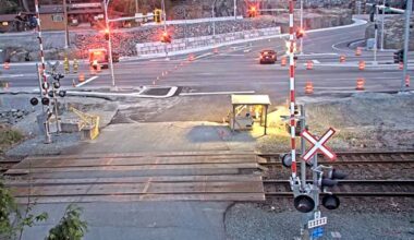 Lougheed Highway is closed between 272 Street and 240 Street in Maple Ridge due to a vehicle incident on Thursday morning (April 23). (Drive BC Photo)
