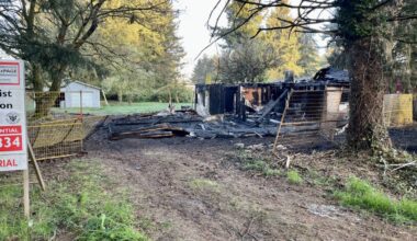 A vacant property in South Surrey near 196 Street and 32 Avenue is causing concern for neighbours, due to reported illegal dumping and multiple fires. (Tricia Leslie photo)