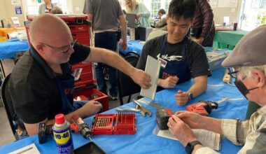 The South Surrey White Rock Repair Café hosted its 20th café on April 19, 2026. (Gillian Roberts/Contributed to Peace Arch News)