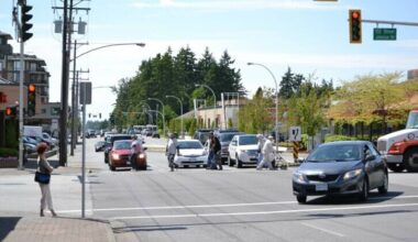 A proposed revision of White Rock&rsquo;s Official Community Plan amendment would focus future high-density development in the the town centre and in four-to-six storey developments along North Bluff Road, rather than down the hillside. (Peace Arch News files)