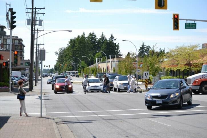A proposed revision of White Rock&rsquo;s Official Community Plan amendment would focus future high-density development in the the town centre and in four-to-six storey developments along North Bluff Road, rather than down the hillside. (Peace Arch News files)