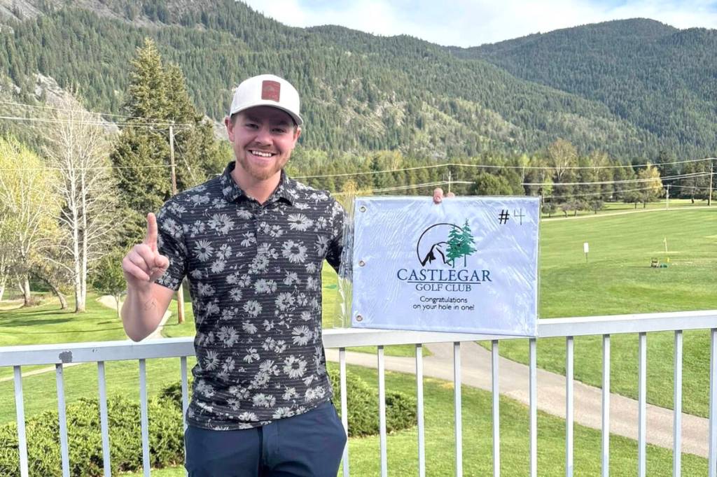 Rocky Burgess scored a hole-in-one on April 22. (Castlegar Golf Club)