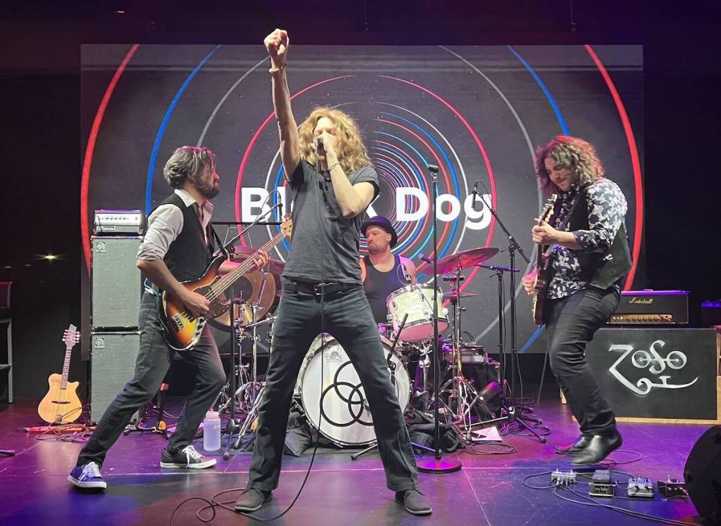 Tribute band Black Dog in concert. (Contributed to Surrey Now-Leader)