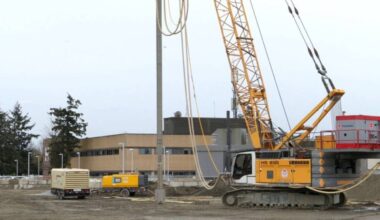 A Fraser Health memo confirms the province has cancelled the construction contract for the new Beedie Long-Term Care Centre in Delta, but says the government remains committed to the project moving forward. (James Smith/North Delta Reporter photo)