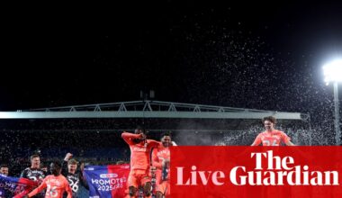 Coventry City promoted to Premier League after 1-1 draw with Blackburn Rovers – as it happened | Championship