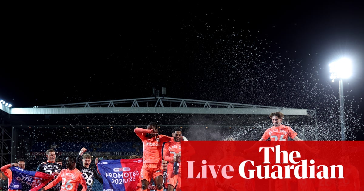 Coventry City promoted to Premier League after 1-1 draw with Blackburn Rovers – as it happened | Championship