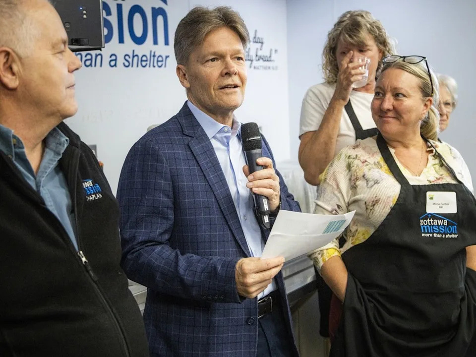  Peter Tilley, The Ottawa Mission’s CEO, was not going to allow hip surgery just over a week ago to stop him from delivering opening remarks Sunday.