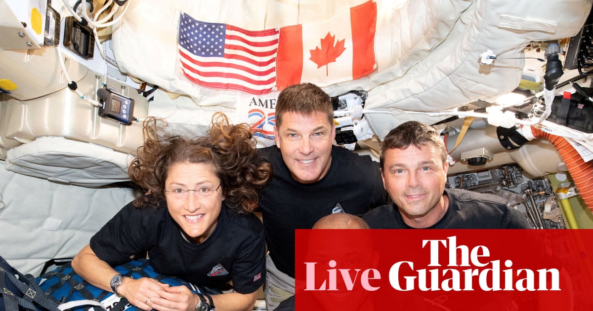 Artemis II splashdown: Orion capsule scheduled to land off California coast at just after 5pm local time – live updates | Nasa