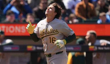 MLB Roundup: Kurtz homers as Athletics sweep slumping Mets