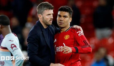 Michael Carrick and Casemiro