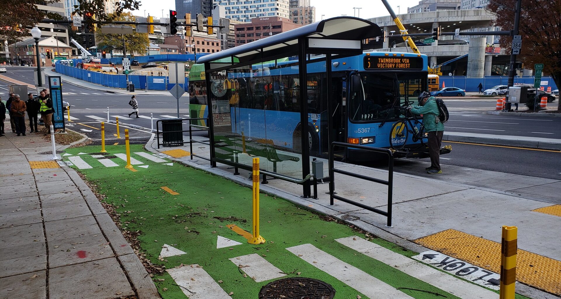 Five-Year Effort to Improve Bike and Pedestrian Safety for Accessing Transit - Cycling West