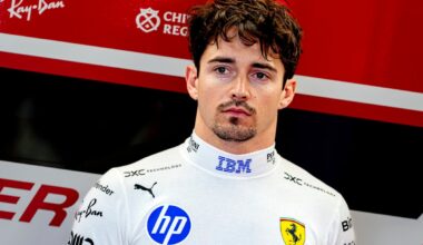 Charles Leclerc at suzuka