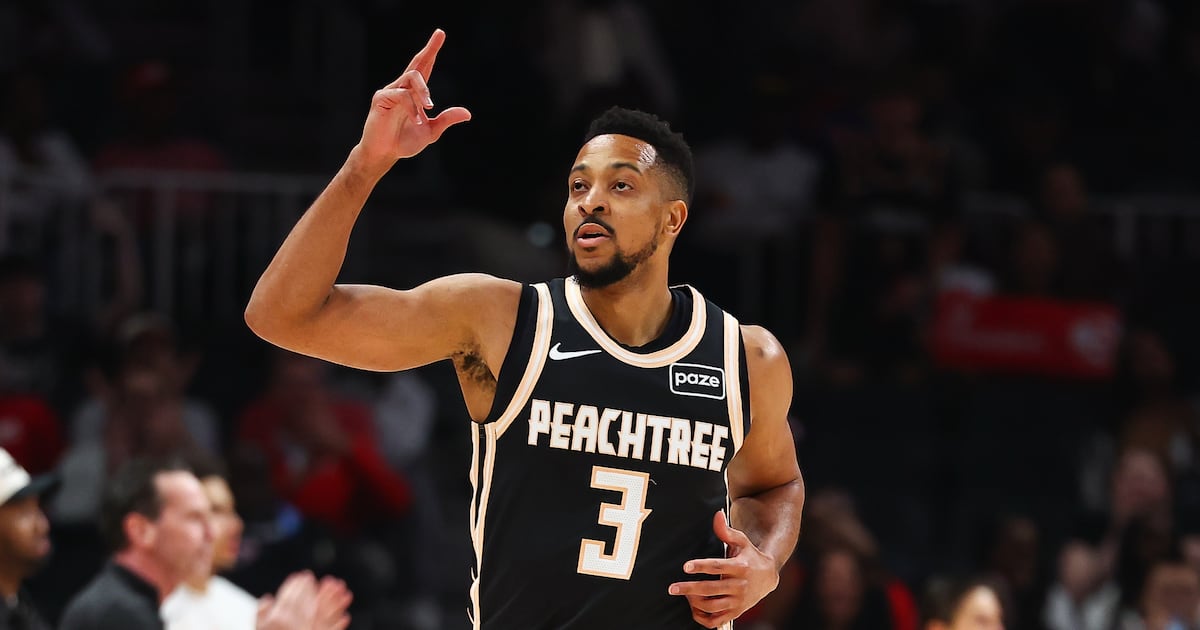 Hawks clinch a playoff spot and Southeast Division behind 29 points from McCollum in rout of Cavs