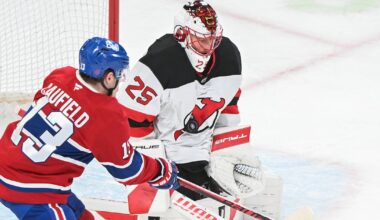 Montreal Canadiens' win streak ends with loss to New Jersey Devils hours after clinching playoff spot