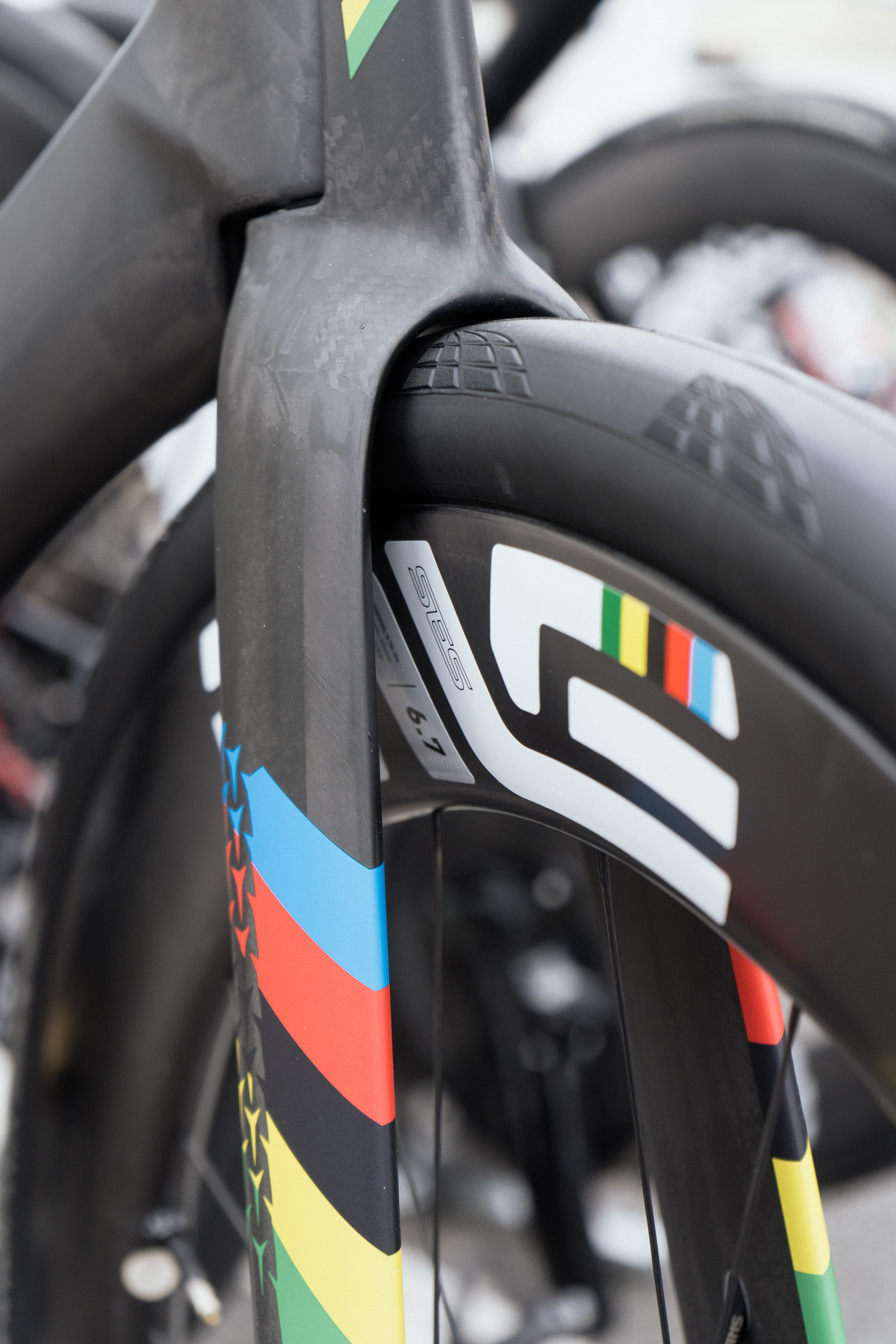Tadej Pogacars race bike