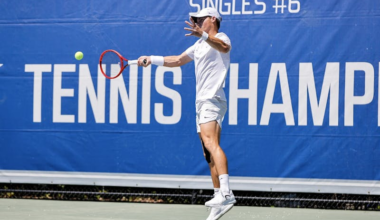 No. 4 men’s tennis pulls off a stunner, comes back against No. 47 California to advance - The Cavalier Daily