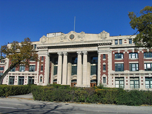 The Canadian Pacific Railway station, featured on page 23 of the Winnipeg Stories Our Buildings Tell book, was built in 1906 and 1915. It was attached by tunnel to the luxurious Royal Alexandra Hotel.