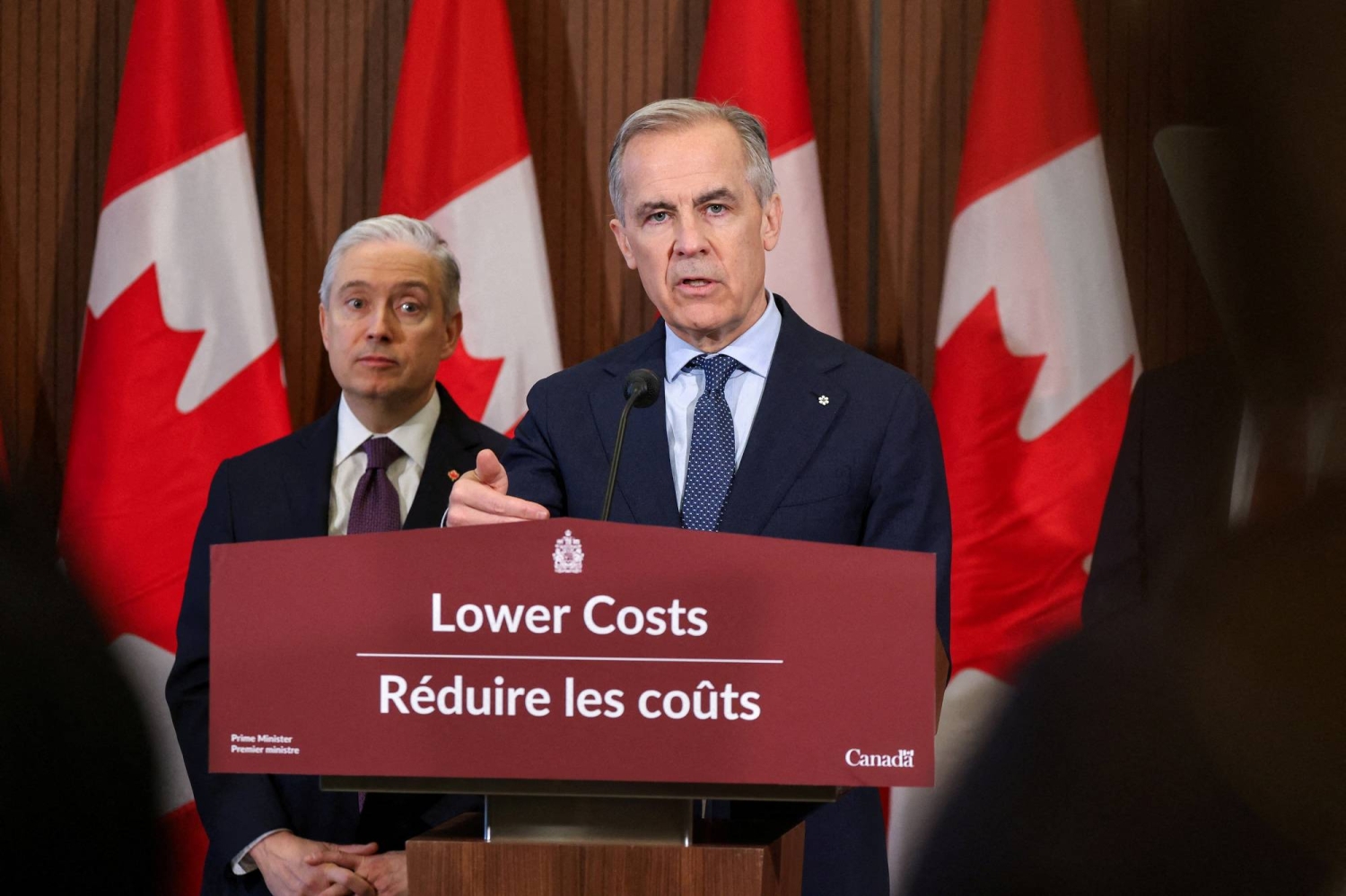 Canada's U.S. ties have become a weakness, Carney says