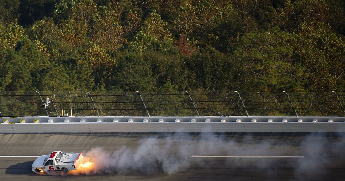 NASCAR's oldest driver left Talladega in ambulance - Motorsport - Sports