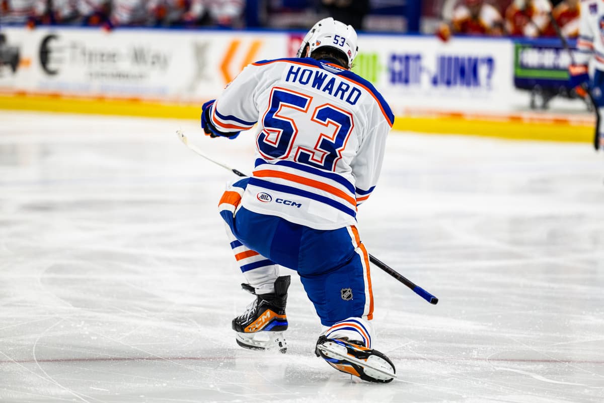 Oilers recall Isaac Howard from AHL’s Condors