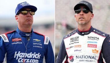 Denny Hamlin reacts to unexpected Kyle Busch move - Motorsport - Sports