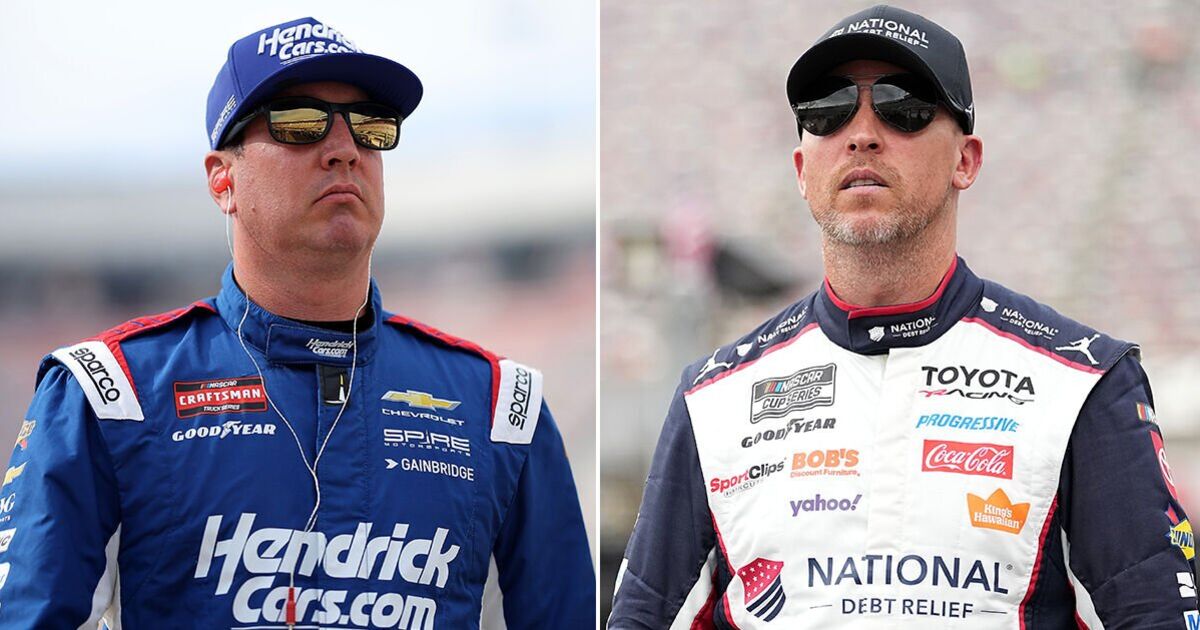 Denny Hamlin reacts to unexpected Kyle Busch move - Motorsport - Sports