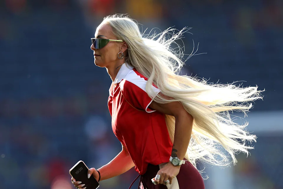 Alisha Lehmann of Switzerland.