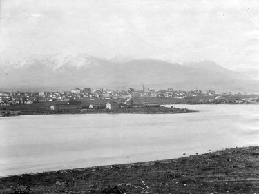 1893: View of Yaletown from Fairview.