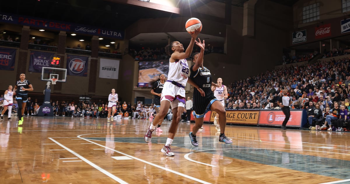 WNBA holds preseason exhibition game in South Dakota